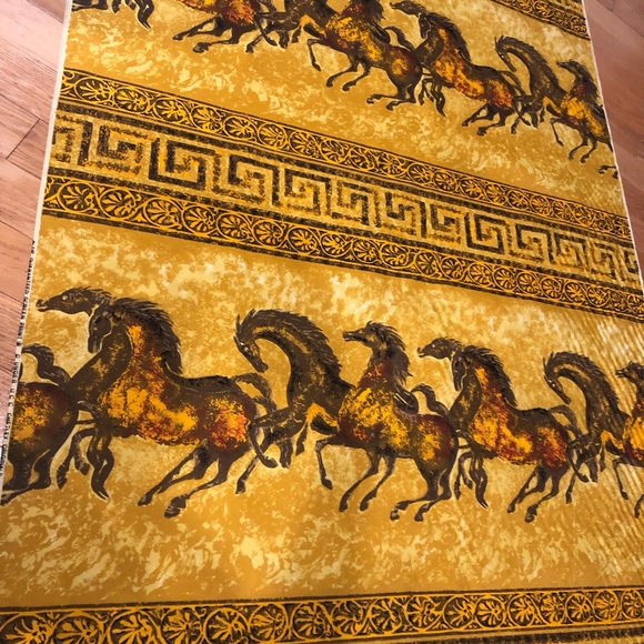 Chetley Originals Fabric-Vintage. Greek Horse design. - Picture 8 of 13